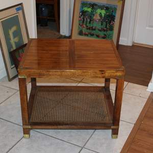 Lot #268 Asian Inspired Side Table