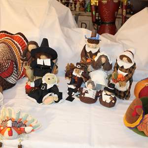 Lot #677 Stuffed Thanksgiving Lot