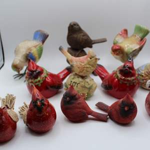 Lot #318 Lot of Mixed Bird Figures