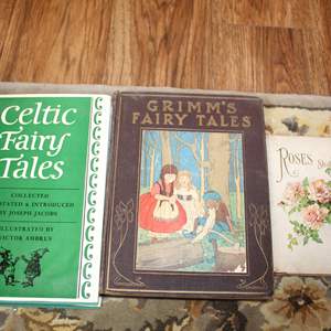 Lot #338 Book Lot- Fairy Tales + More