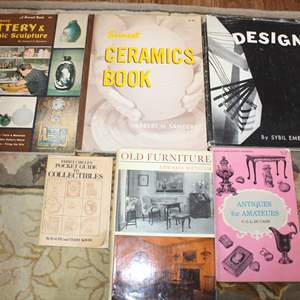 Lot #339 Book Lot- Pottery, Design, Ceramics, Furniture