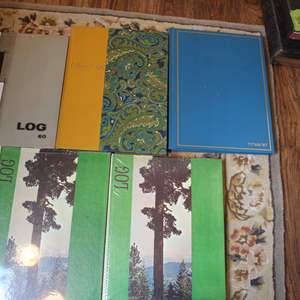 Lot #348 Lot of Year Books- High School, College