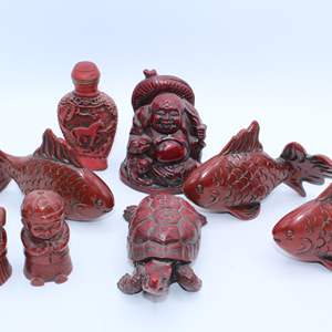 Lot #362 Lot of Small Asian Figures