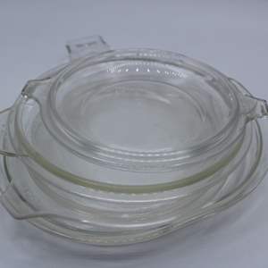 Lot #413 Pyrex Glass Lids Lot