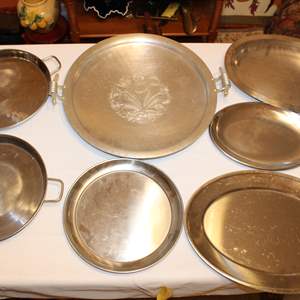 Lot #497 Metal Trays