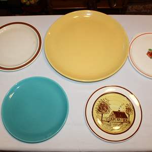 Lot #498 Ceramic Plates/Trays