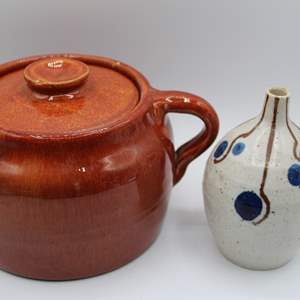 Lot #565 VTG Bauer Pottery Pcs