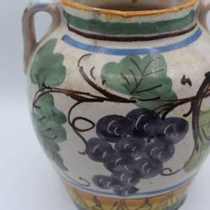 Lot #570 Italian Pottery Vase