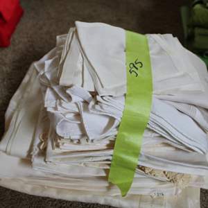 Lot #595 White Linens