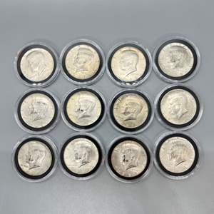 Lot # 39 - 40% Silver, Kennedy Half Dollars