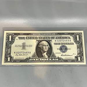 Lot # 60 - 1957 Silver Certificate in Mint Condition