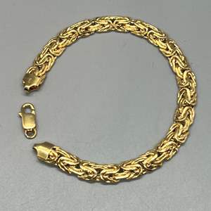 Lot # 73 - 14k gold bracelet (7.4g)