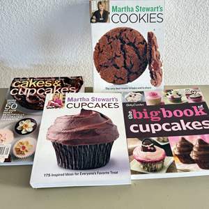 Lot #7 - Martha Stewart's Cookies and More Baked Dessert Cookbooks