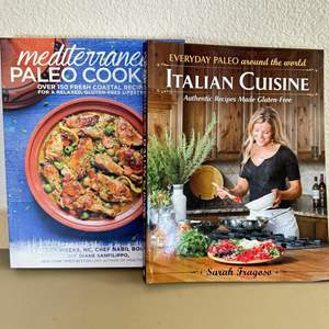 Lot #10 - Mediterranean Paleo and Italian Gluten Free Cookbook