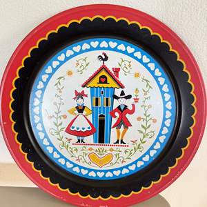 Lot #19 - Vintage Swedish Painted Tin