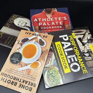 Lot #46 - Paleo, Bone Broth, Athlete's Palate and More Health Based Cookcbooks