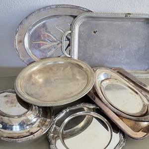 Lot #88 - Assorted Silverplate