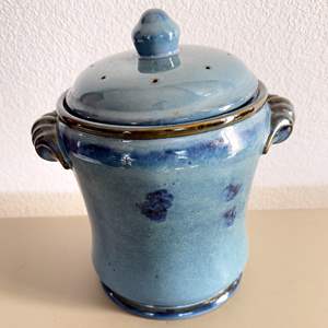 Lot #89 - Glazed Ceramic Counter Top Compost Collector