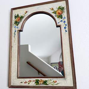 Lot #90 - Painted Mirror