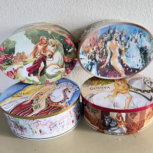 Lot #94 - Godiva Tins