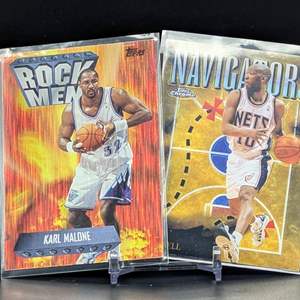 Lot #147 - 1998-99 Topps Chrome Seasons Best SB16 Karl Malone & SB5 Sam Cassell