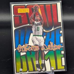 Lot #152 - Antoine Walker 1998 SkyBox Premium #2SG Soul of the Game