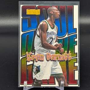 Lot #155 - 1998-99 Kevin Garnett SkyBox Premium Soul of the Game