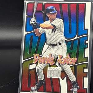 Lot #157 - Derek Jeter 1999 Skybox Premium Soul Of the Game #4