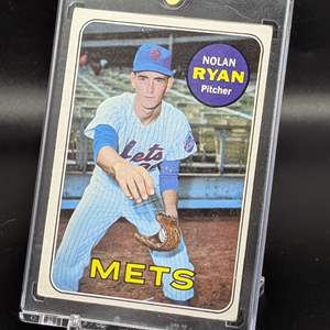 Lot #174 - Nolan Ryan 1969 Topps #533