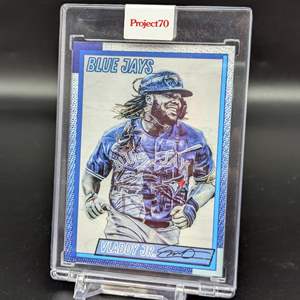 Lot #183 - Topps Project 70 Vladimir Guerrero JR. Card #380 by Lauren Taylor