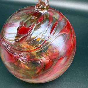 Lot #114 - Polish Blown Glass Sphere Ornament