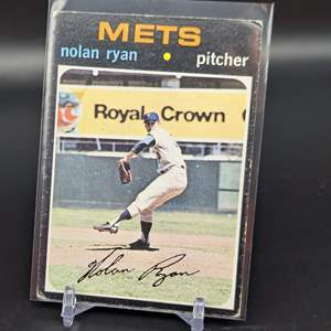 Lot #197 - Nolan Ryan 1971 Topps #513