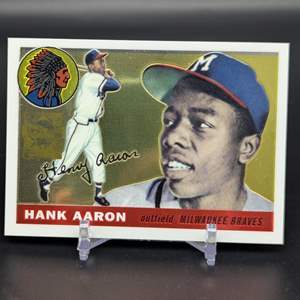 Lot #209 - Hank Aaron 1999 Topps Chrome 47