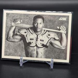 Lot #235 - 1990 Score Bo Jackson Rookie Card Score 697