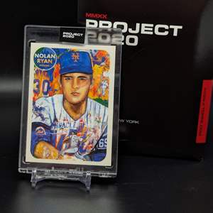 Lot #238 - 2020 Topps Project 2020 #67 1969 Topps Nolan Ryan (Andrew Thiele) /7383