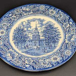 Lot #133 - Staffordshire Ironstone Plate