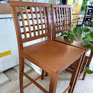 Lot #287 - Bar Height Chairs