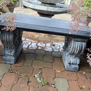 Lot #294 - Cement Bench