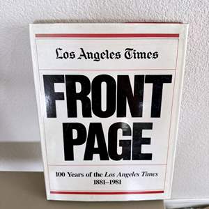 Lot #283 - LA Times Front Page