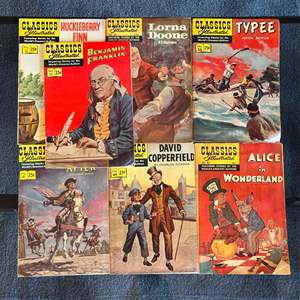 Lot #23 - Classics Illustrated 1970s comic books 