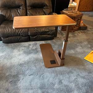 Lot #27 - Medline adjustable table (great for home health care)