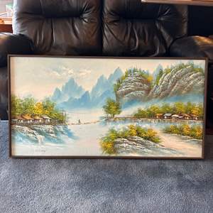 Lot #42 - Beautiful Original painting signed Y. Tommy