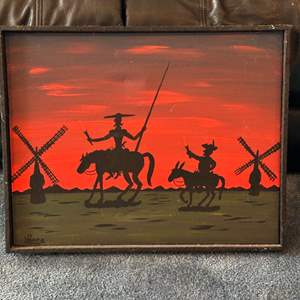 Lot #49 - Original painting signed Vance