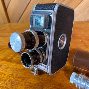 Lot #77 - Paillard Bolex 8mm movie camera 