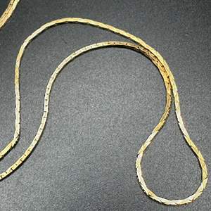 Lot #121 - 14 karat gold chain (5.6g)