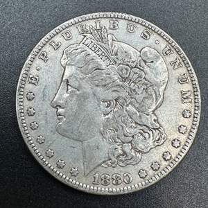 Lot #130 - 1880 Morgan Silver Dollar