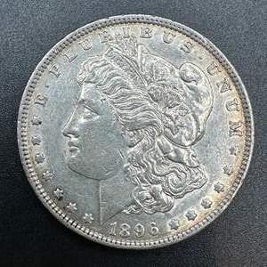 Lot #131 - 1896 Morgan Silver Dollar