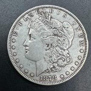 Lot #132 - 1878 Morgan Silver Dollar