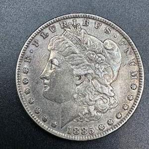 Lot #134 - 1885 Morgan Silver Dollar