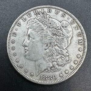 Lot #135 - 1880 Morgan Silver Dollar